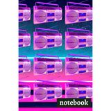 Ozka Concept Notebook: Boombox, Stereo Speakers, Music Player. 150 Pages! - Ahşap
