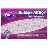 Ozka Concept Parex Bulaşık Altlığı Orta Boy - 108 cm - 00-Siyah - Beyaz