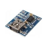 Ozka Concept Sanec TP4056 1A Lipo Li-On Pil Devresi Mini USB - Açık Mavi - 1 Adet