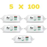 Ozka Concept Sleepy Easy Clean Yüzey Temizlik Havlusu 100 Yaprak x 5 Adet