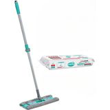Ozka Concept Smarter Magic Mop + Yer Temizlik Havlusu Hediyeli Paspas Mandallı Set Yüzey Bez - 108 cm - 00-Siyah - Beyaz