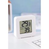 Ozka Concept Telvesse Mini Sıcaklık Nem Ölçer LCD Ekranlı Oda Termometre Duvara Takılabilen Masaüstü Isı Gösterg