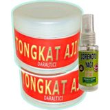 Ozka Concept Tongkat Ajimat Madura 2AD 100 ml Wagına Pres Şekilleme Kremi + Yanında 30 ml Çörek Otu Yağı
