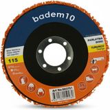 Ozka Concept Turuncu 115 mm Parlatma Diski Ahşap Metal Döküm Yüzeyler Için Pas Boya Sökücü Flap Disk