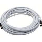 Ozka Concept Usin 30 Metre Rg6/u4 Full 3D Anten Tv Çanak Uydu Lnb Kablosu (F Konnektör Takılı Hazır) (30) - Abanoz