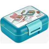 Ozka Concept Vagonlife Bento 1600ML Lunchbox Tek Katlı 2 Bölmeli Pp Plastik Sefer Tası Yemek Kutusu Turkuaz - 00-Siyah - Beyaz