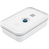 Ozka Concept Zwilling Fresh & Save Vakumlu Yemek Taşıma Kabı, L Düz, Plastik, Beyaz-Akdeniz Mavisi - 00-Siyah - Beyaz