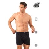 Özkan 0041 Erkek %100 Pamuklu Şardonlu Klasik Rahat Kesim Havlu Bel Süprem Penye Boxer