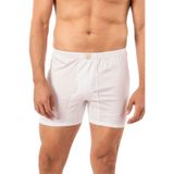 Özkan 0043 6'lı Paket Erkek%100 Pamuklu Penye Süprem Kumaş Esnek Rahat Torbalı Paçalı Don Boxer Külot BEYAZ