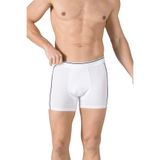 Özkan 11314 Erkek Penye Likralı Pamuklu Boxer BEYAZ