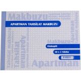 Özkan 12 Li Paket 50 x 2 Nüsha Apartman Tahsilat Makbuzu Otokopili No:3 Armat