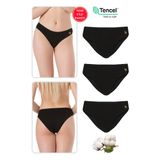 Özkan 23924 3'lü Paket Kadın Pamuklu Modal Esnek Yumuşak Slip Külot