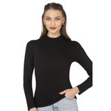 Özkan 27451 Kadın Yarım Balıkçı Yaka Preminyum Vorteks Viskon Kumaş Esnek Rahat Body Bluz