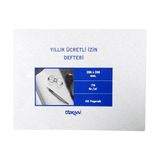 Özkan 40 Yaprak Yıllık Ücretli İzin Defteri 280x200 mm Uygun Fiyatlı Kırtasiye Ürünü