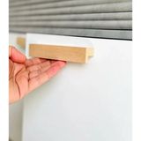 Özkan Ahşap Çeltikli Mutfak Dolap Kulplari, Ahşap Kulp, Cekmece Kulpu, Kulp - ÇELTİKLİ - 160MM