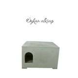özkan ahşap Evcil hayvan evi kedi köpek kulübesi ( orta boy) Özkan ahşap