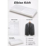 Özkan Ambalaj Temizlik 10 Adet 60x100 Cm Elbise Kılıfı / Takım Elbise Kılıfı