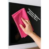 Özkan Ambalaj Temizlik 2 Adet Mikrofiber Televizyon Bilgisayar Telefon Tablet Ekranı Silme Bezi Leke Bırakmaz