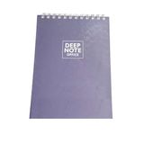 Özkan Deep Note 17X24 Spiralli Bloknot 100 Yap. Düz Defter Koyu Lacivert