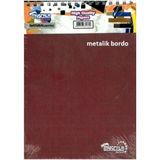 Özkan Defter A4 120 Yaprak Bloknot Kareli Bordo