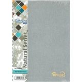 Özkan Defter A5 120 Yaprak Spiralli Kareli Metalik Gri