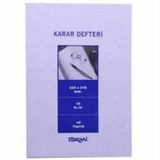 Özkan - Dilman Karar Defteri 40 Yaprak
