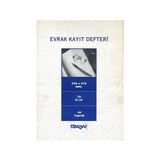 Özkan Evrak Kayıt Defteri 40 Yp. 22X32