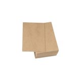 Özkan Lazer - 10 Adet - 35x50 Resim Altlığı Duralit Ham Mdf Çok Amaçlı