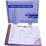 Özkan M0658 No:3 Apartman Gelir-Gider Makbuzu Otokopili 50*2