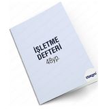 Özkan Numaralı 48 Yaprak İşletme Defteri