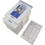 Özkan Numaralı Adisyon Fişi 3. Hamur 142X90MM 80 Adet