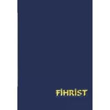 Özkan Ticari Fihrist 17X24 16 Lı Cilt Bezli Lacivert