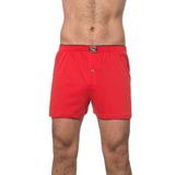 Özkan Underwear 0041 Kırmızı Şardonlu Erkek Boxer