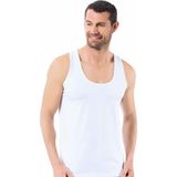 Özkan Underwear 0113 Erkek Pamuklu Ribana Atlet - S - Beyaz