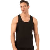 Özkan Underwear Özkan 0050 Erkek Pamuklu Penye Süprem Kalın Askılı Atlet - Siyah - 3XL