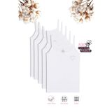 Özkan Underwear Özkan 0817 5'li Paket Kız Çocuk%100 Pamuklu Ribana Esnek Rahat Önü Taşlı İp Askılı Atlet BEYAZ