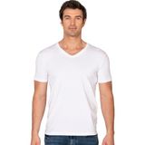 Özkan Underwear Özkan 10273 Erkek %95 Pamuklu Likralı Esnek Rahat V Yaka Kısa Kollu T-Shirt Atlet Fanila - Beyaz