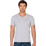 Özkan Underwear Özkan 10273 Erkek %95 Pamuklu Likralı Esnek Rahat V Yaka Kısa Kollu T-Shirt Atlet Fanila - Gri Melanj - XL