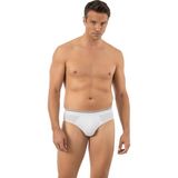 Özkan Underwear Özkan 11330 Erkek Pamuklu Likralı Penye Esnek Rahat Slip Külot - Beyaz
