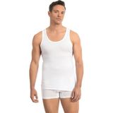 Özkan Underwear Özkan 12403 Erkek Likrasız Premium Kumaş Pamuklu Modal Esnek Rahat Kalın Askılı Atlet - Beyaz