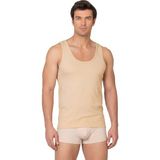 Özkan Underwear Özkan 12403 Erkek Likrasız Premium Kumaş Pamuklu Modal Esnek Rahat Kalın Askılı Atlet - Taş