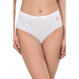 Özkan Underwear Özkan 23922 Kadın Pamuklu Modal Bato Yüksek Bel Külot - XL - Beyaz