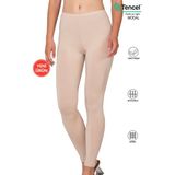 Özkan Underwear Özkan 27779 Kadın Premium Kumaş Modal Pamuklu Uzun Tayt Esnek Rahat Yumuşak - Taş - XL