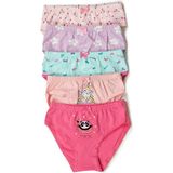 Özkan Underwear Özkan 41603 5'li Paket Kız Çocuk Karışık Renkli Desenli Pamuklu Yumuşak Slip Külot - 11 - 12 Yaş