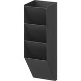 Özkaya Store 10097 Tower Manyetik Kalem Tutucu, Siyah, Çelik/mıknatıs/silikon, Minimalist, 6,2 x 6,2 x 20,8 cm (U x G x Y) - Belirtilmemiş
