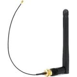 Özkaya Store 2.4ghz 3dbi Wifi Anten Seti ESP8266 Sma + Ufl Soket 900MHZ 1800MHZ 2400GHZ Rf Esp-07 ESP32 Gsm Wifi Sinyal Mesafe Güç Artırıcı 2g 3g 4g - Belirtilmemiş