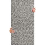 Özkaya Store 3D Kendinden Yapışkanlı Duvar Kağıdı Yeni Nesil Akustik Keçe Panel Leopar Desen 52X98 cm (Açık Gri, 2 Adet 1 M²)