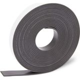 Özkaya Store Dünya Magnet 5 Metre Yapışkanlı Şerit Mıknatıs Magnet Kes Kullan, Genişlik 12 mm - Kalınlık 1,2 mm - Belirtilmemiş