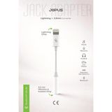 Özkaya Store iPhone 7-8-X-11-12-13-14 Serileri ile Uyumlu Bluetooth Bağlantılı 3.5mm Kulaklık Dönüştürücü JO-IB01 Beyaz, 42337 - Belirtilmemiş