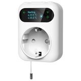 Özkaya Store Wifi Priz Tipi Harici Su Geçirmez Sensörlü Termostat (Tuya,smart Life Uyumlu)